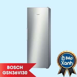Tủ đông 1 cánh màu inox Bosch GSN36VI30