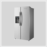 Tủ lạnh Side by Side KAFF KF SBS600BWT